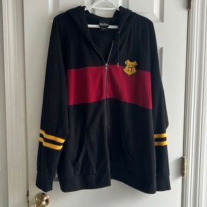 Harry Potter Hogwarts zipper hoodie 3X